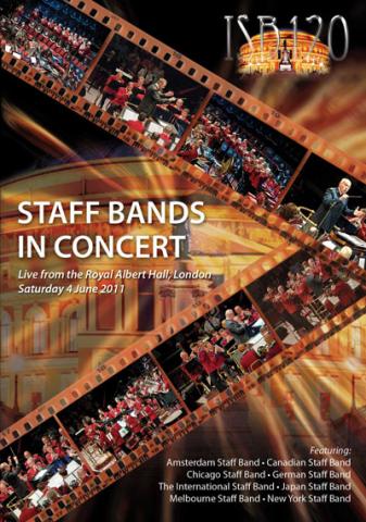 Staff Bands in Concert DVD Cover